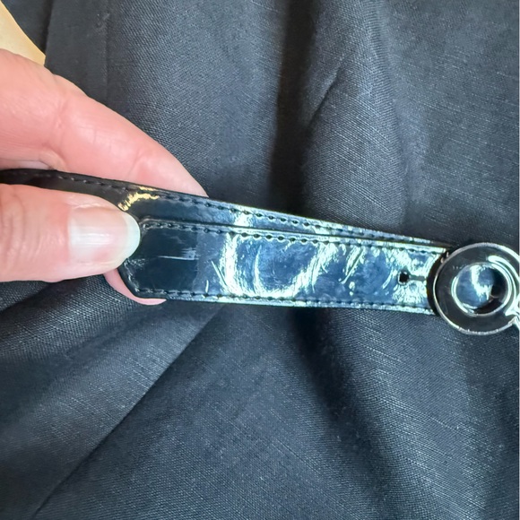 Tahari Arthur S Levine Sz 18 Career Wear Black Belted Short Sleeve Blazer Linen - Picture 12 of 14